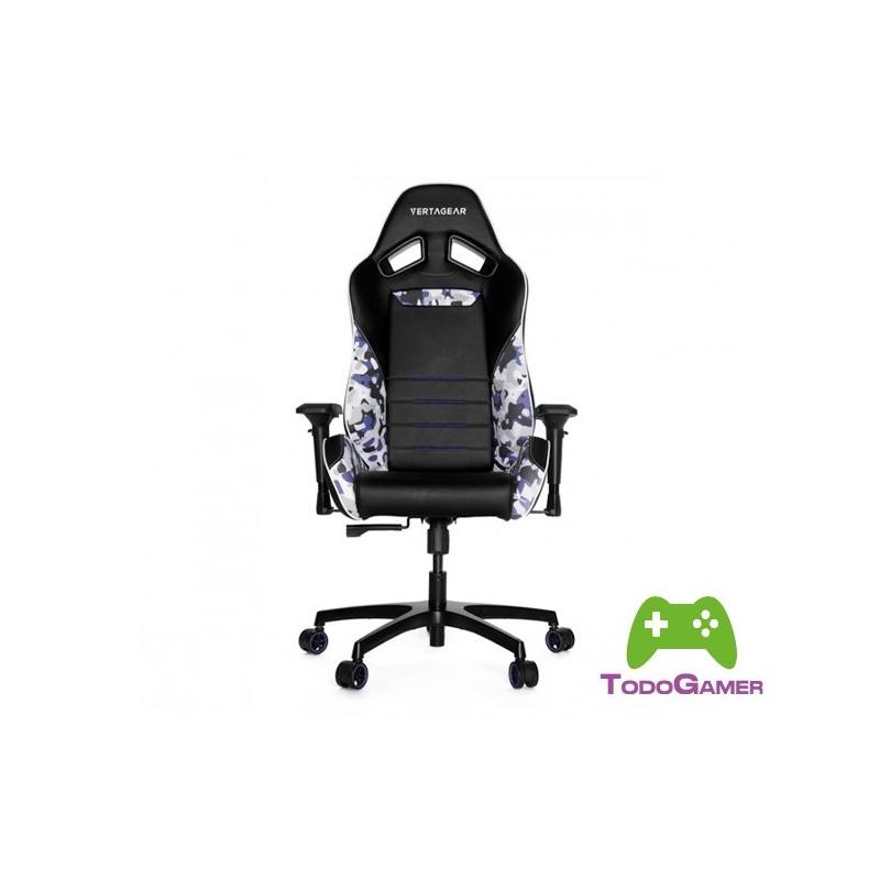 SILLA GAMER ERGONOMICA VERTAGEAR SL 1000 NEGRO MORADO SILLA GAMER ERGONOMICA VERTAGEAR SL 1000 NEGRO MORADO