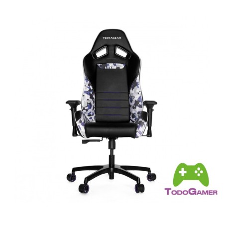 SILLA GAMER ERGONOMICA VERTAGEAR SL 1000 NEGRO MORADO