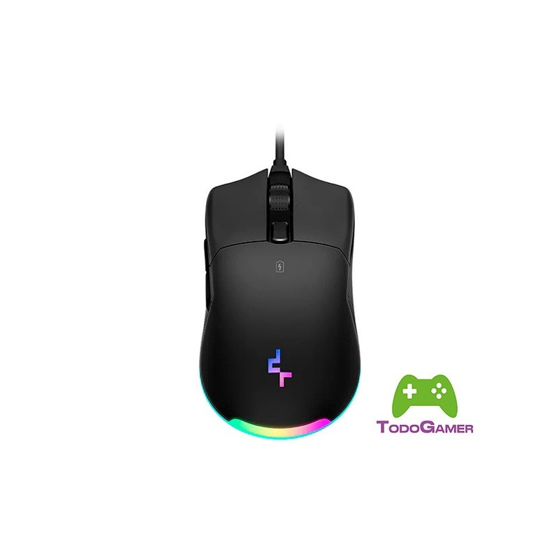 MOUSE GAMER DEEPCOOL MG510 NEGRO USB 7 BOTONES MULTICOLOR
